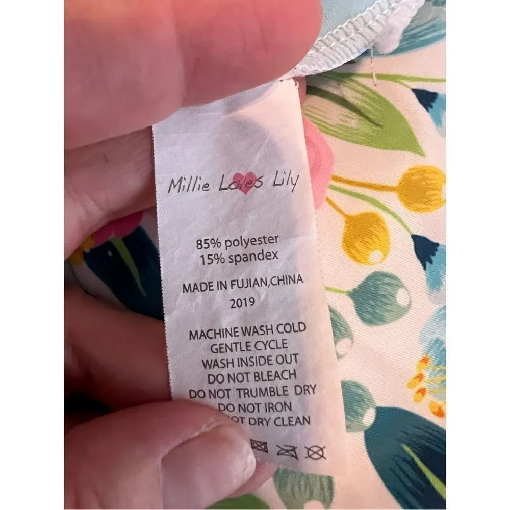 Millie Loves Lily Girls Rashguard Top 12